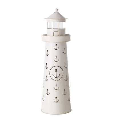 Maritime Outdoor-Laternen aus Metall, 2er-Setpreis Leuchtturm Maritime Dekoration von Boltze