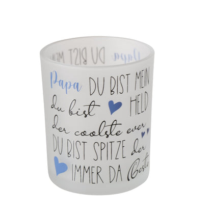 Kerzenglas für den Besten Papa Geschenkartikel von Boltze - Vatertag Geschenkidee
