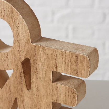Dekoaufsteller/Schriftzug aus Holz "Love/Home" von Boltze