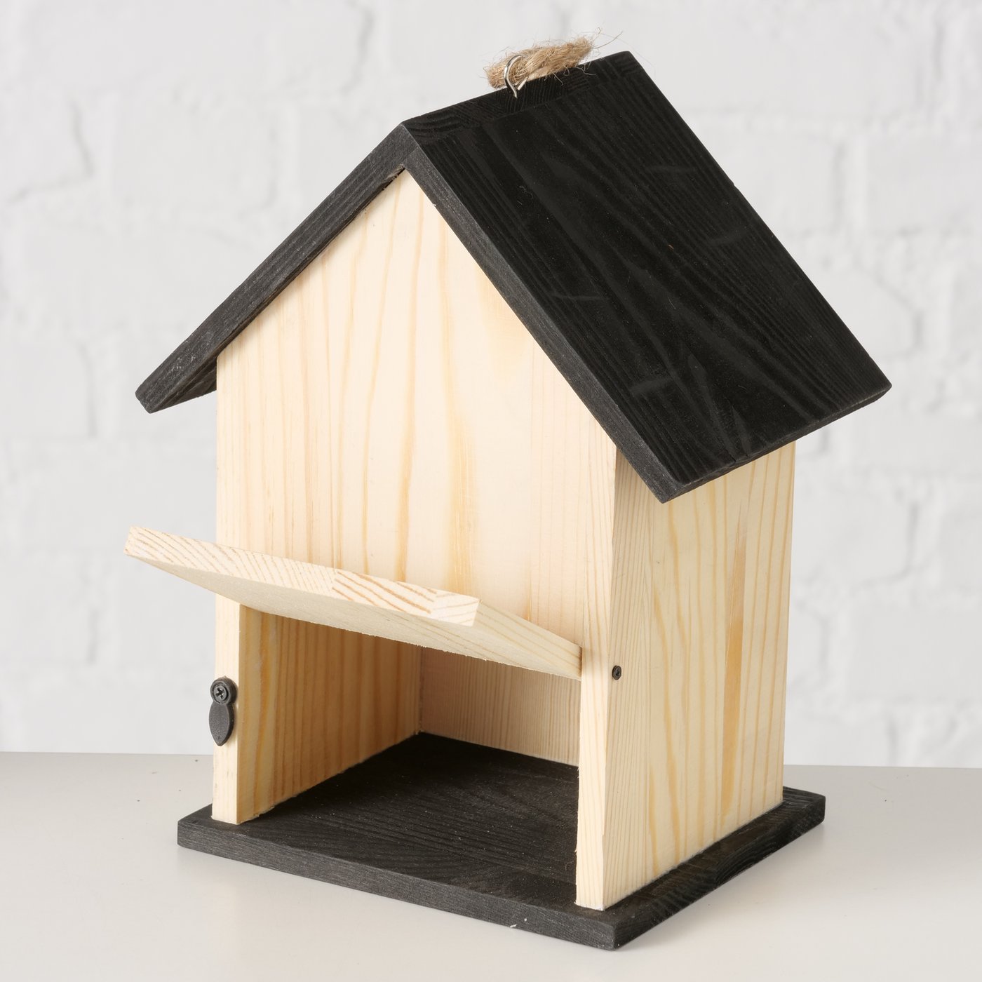 Vogelhaus aus Holz " Eintritt frei / Willkommen " von Boltze Garten Modern