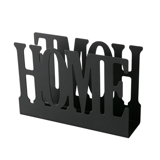 Serviettenhalter aus Metall "Home" von Boltze - Zuhause Deko
