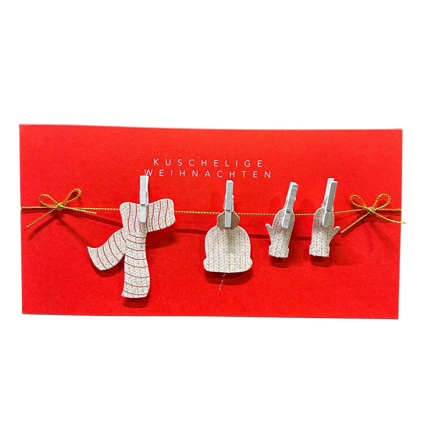 Weihnachtskarte Kuschelige Weihnachten von räder design
