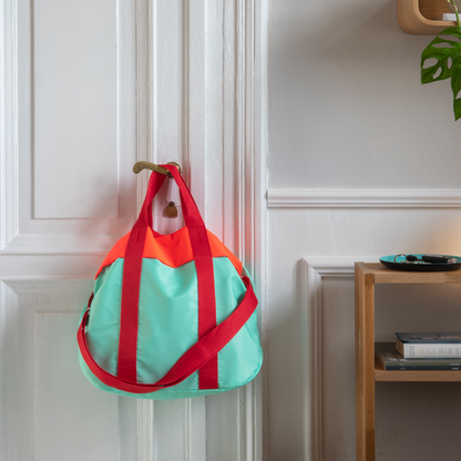 Remember Tragetasche Nelly Carry Bag Retro Tasche Farbenfroh turquoise