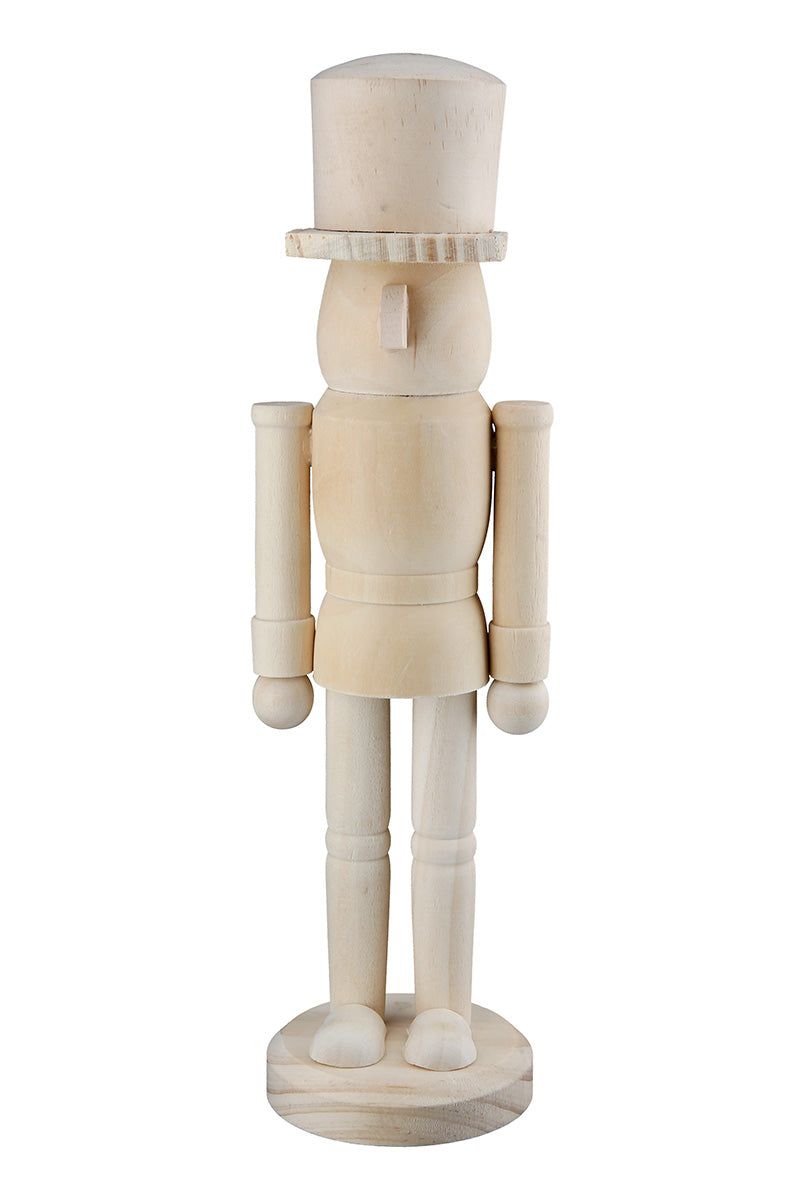 Nussknacker „Norbert“ von Gilde – Holzfigur in Naturfarben, 24 cm