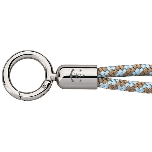 Schlüsselband Skipper (Ø 6MM) S, Tampen BEIGE-HELLBLAU von 17;30 Hamburg