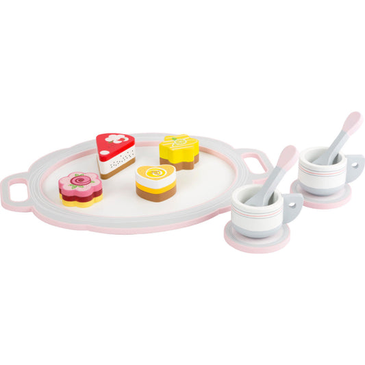 Kaffee und Kuchen-Set aus Holz von small foot