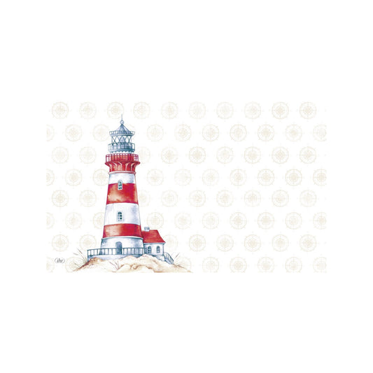 Frühstücksbrettchen aus Melamin "Leuchtturm/Lighthouse" von ihr