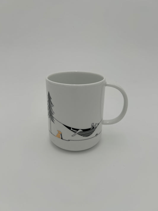 Hobby Geschenktasse Camping - Freizeittasse für Campingfreunde Neuheit von räder design D.8cm H.10cm