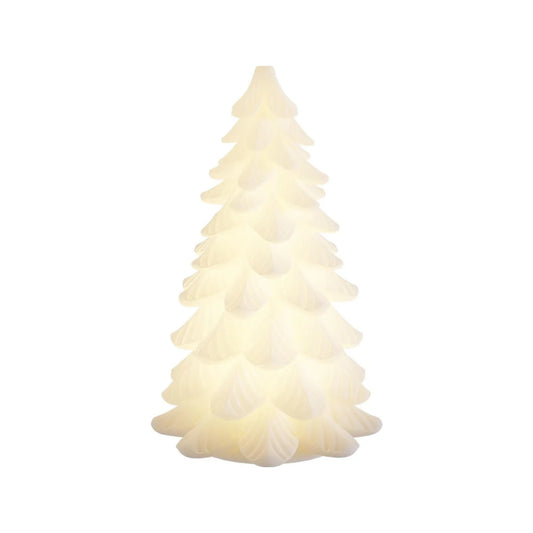LED-Weihnachtsbaum weiß 16 cm von Deluxe Homeart - Weihnachten Weihnachtsdekoration