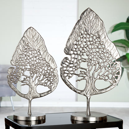 Skulptur "Baum" aus Aluminium von Gilde - exklusiv Hingucker