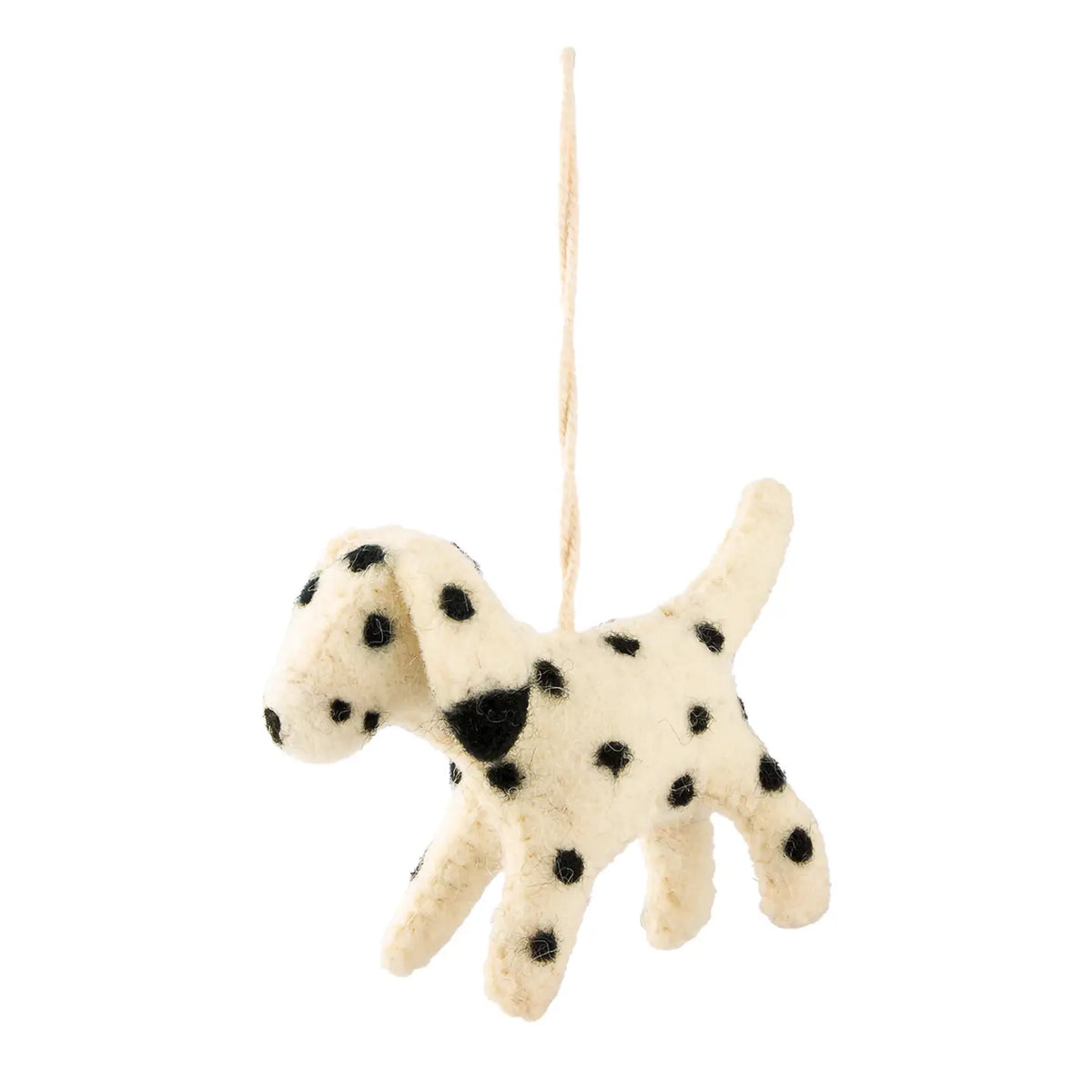 3er Set Baumschmuck Dalmatiner „Pongo“ von Gilde – Filz Christbaumschmuck Hund