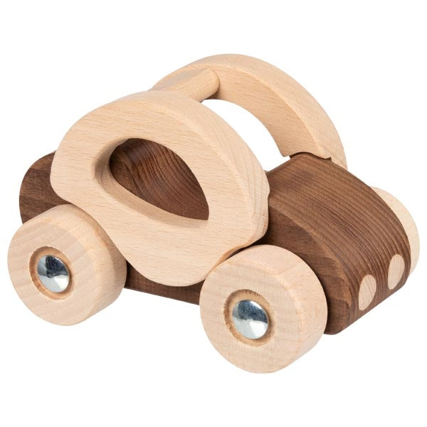 Auto, goki nature Greifling - Holzspielzeug - Naturholz - Hochwertig - Baby Geburt