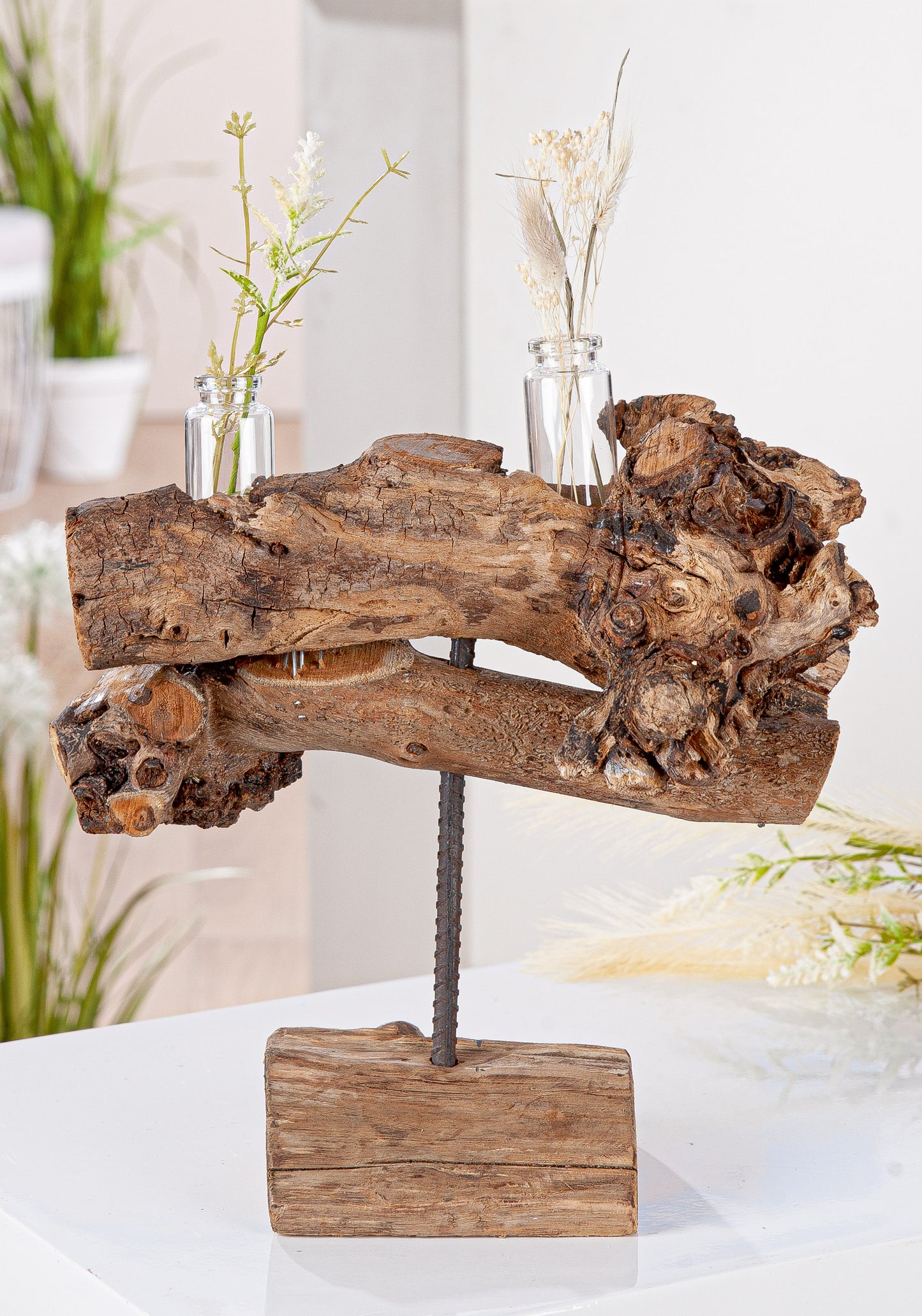 Skulptur aus Holz "Bangkok" 25cm hoch von Gilde - Hingucker