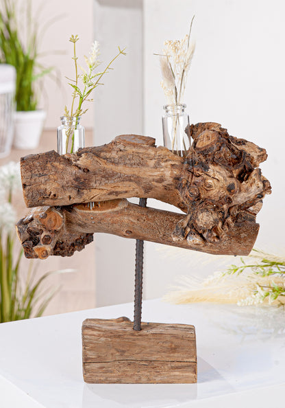 Skulptur aus Holz "Bangkok" 25cm hoch von Gilde - Hingucker