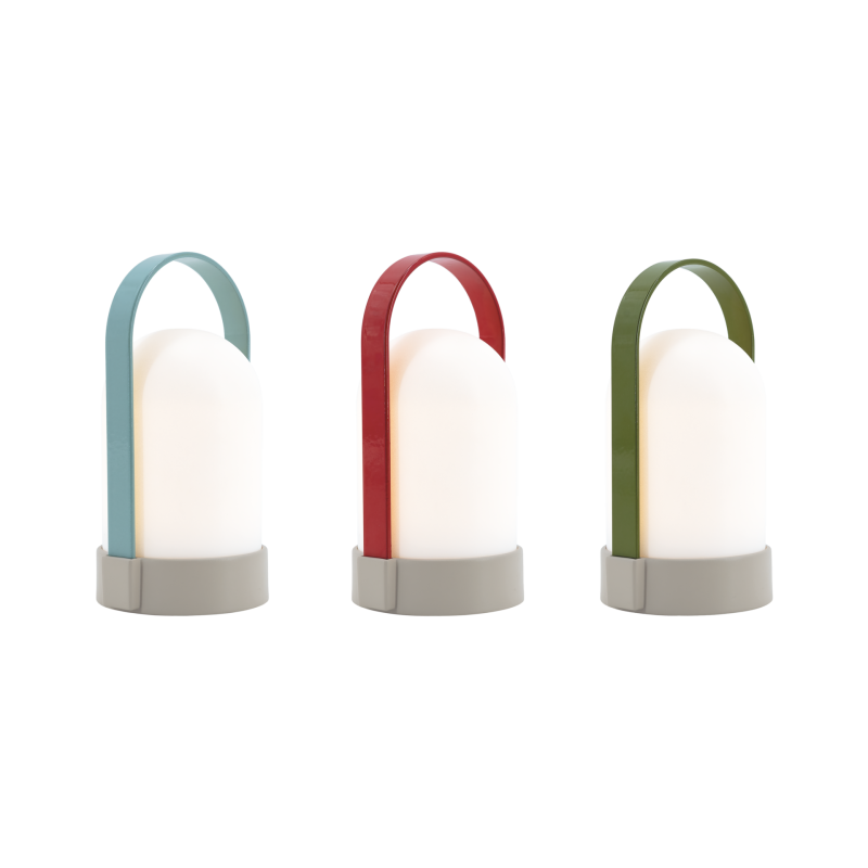 Leuchten Uri Piccolos 3er-Set blau rot grün von Remember