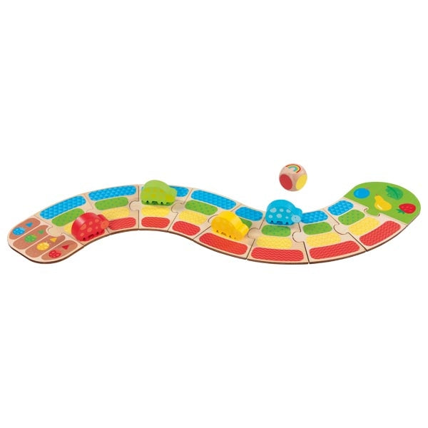 Glückskäferrennen Würfelspiel von goki Brettspiel aus Holz Holzspiel Glück