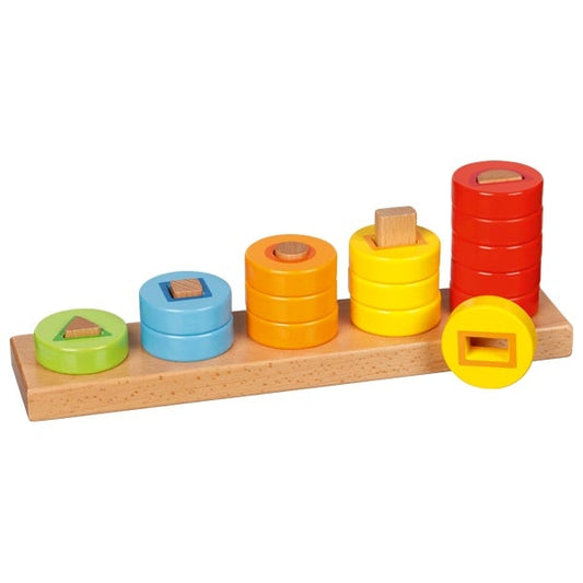 Sortierspiel Lerne Zählen mit Ringen - von goki