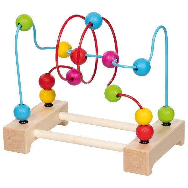 Motorik-Schleife Motorikschleife von goki hochwertiges Holzspielzeug Klassiker