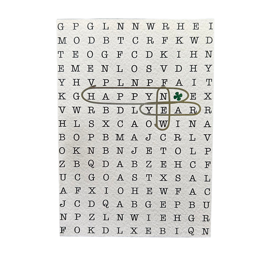 Neujahrskarte Happy New Year von räder design