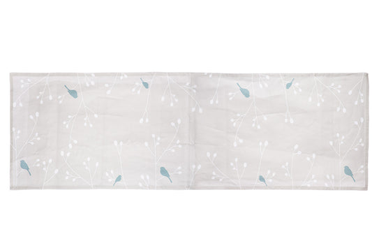 Tischläufer 140cm x 40cm mit Blumen Blumenmotiv von Gilde Modernes Design Hingucker für den Tisch