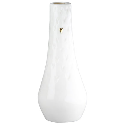 Vase aus Porzellan "Lot´s of love" von Gilde Herz Vase Goldenes Herz