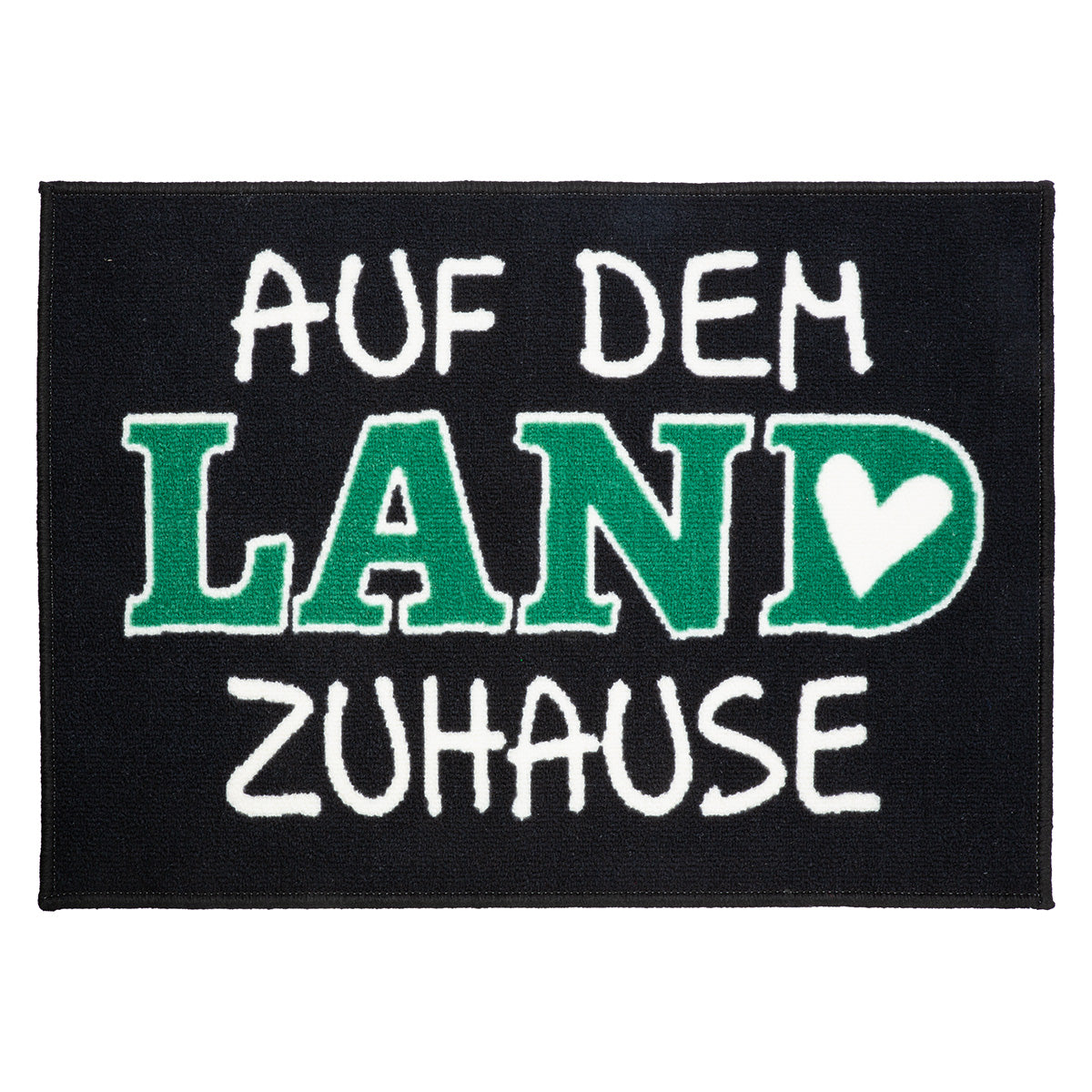 Fußmatte rechteckig "Auf dem Land zuhause" von Gilde
