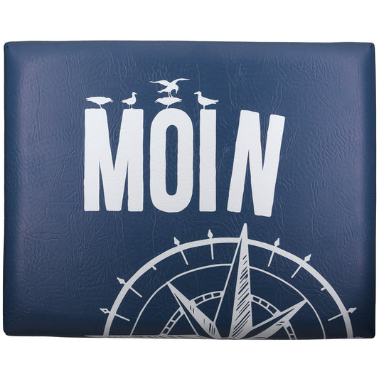 Sitzpolster für Getränkekisten "Moin" von Gilde Bierkiste Polster Nordisch Maritim Norden