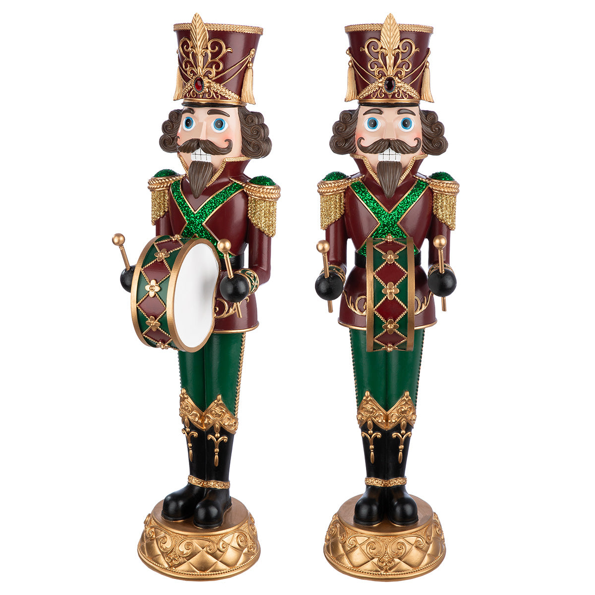 Nussknacker „Monarch“ von Gilde – Kunstharz Weihnachtsfigur 60 cm