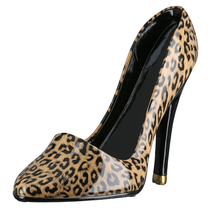 Flaschenhalter „Leopard“ High Heel von Gilde – Weinflaschenhalter