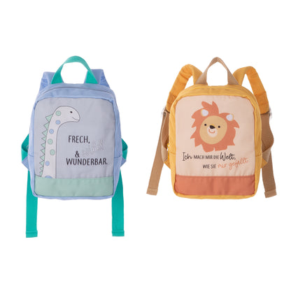 Rucksack " Dino Löwe " für Kinder von Gilde - erster Rucksack - Geschenkidee