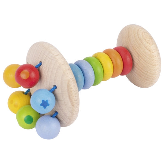 Greifling Elastik Stielrassel Regenbogen von goki