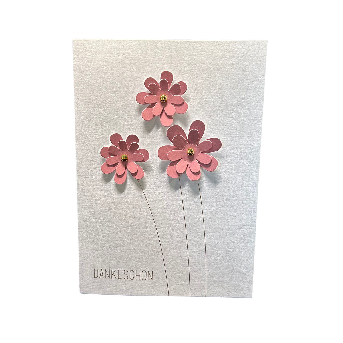 Karte „Dankeschön“ mit Umschlag von räder design