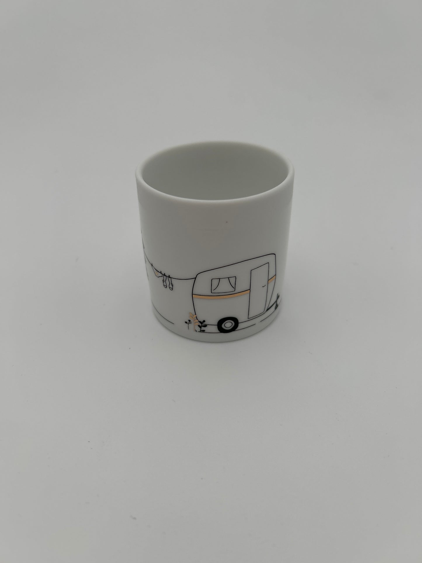 Teelichthalter Camping Neuheit von räder design - Campingfreunde Camper - D.5,1cm H.5,5cm