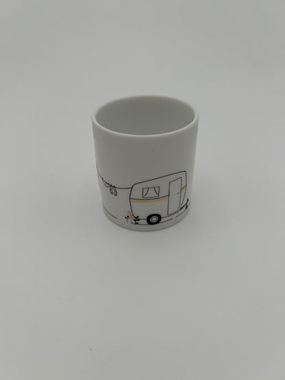 Teelichthalter Camping Neuheit von räder design - Campingfreunde Camper - D.5,1cm H.5,5cm
