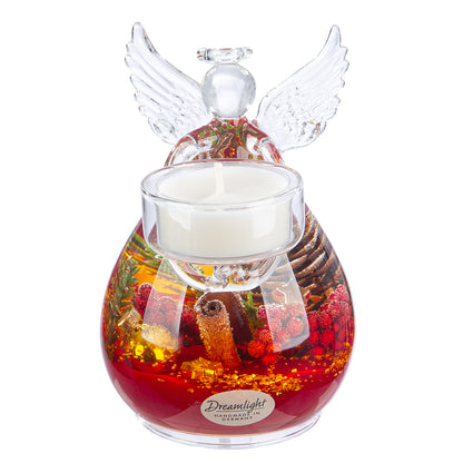 Dreamlight „Celebrate X-Mas“ von Gilde – Teelichthalter Rot 12 cm