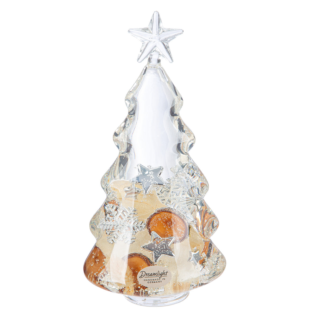 Dreamlight „Season Stars“ von Gilde – Glas Tannenbaum 19 cm