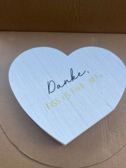 Herz aus Holz mit Spruch Mama/Papa als Geschenkidee von Boltze - Muttertag Vatertag ganz tolle Mama Bester Papa