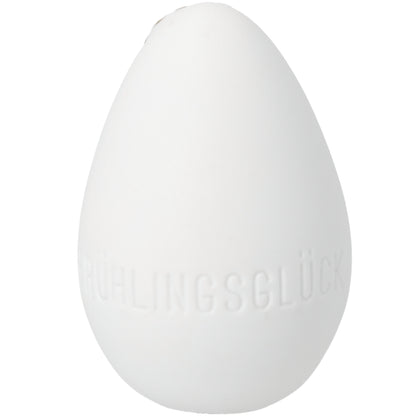 Porzellanei Frühlingsglück Ei aus Porzellan Osterdekoration Ostern Frühjahr von räder design H.6,5cm D.4,5cm