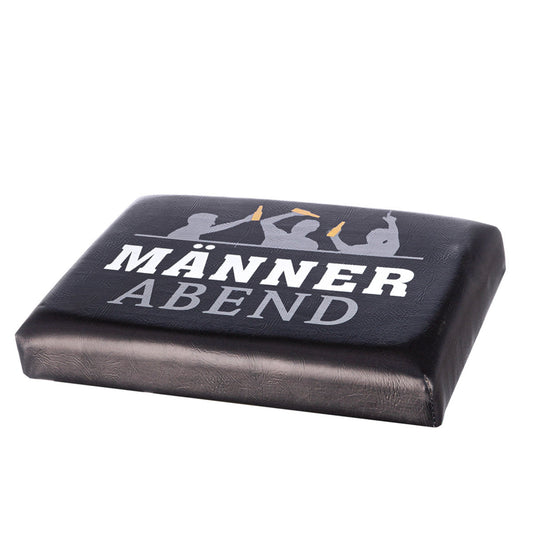 Sitzpolster für Getränkekisten "Männerabend" von Gilde aus Bierkisten Getränkekisten Sitz bauen  Polster für Getränkekisten