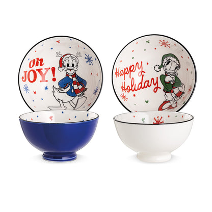 Disney Schalen 2er Set Donald & Daisy „Winter Magic“ von Gilde