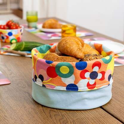 Brotkorb Sushi Retro von Remember farbenfroher Brotkorb
