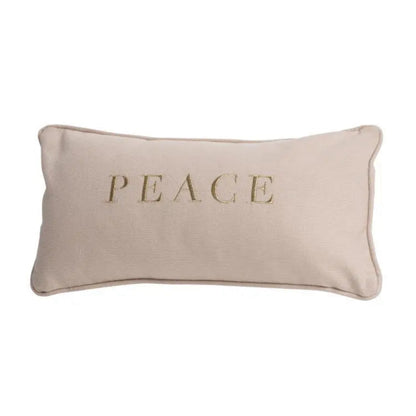 Traumkissen Peace Love von räder Design Wendekissen Liebe & Frieden Dekokissen Kissen 33x17cm