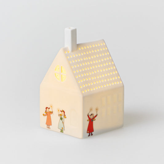 Himmlische Schwester LED Lichthaus 7,5x7x12cm Dekoratives Highlight von räder design