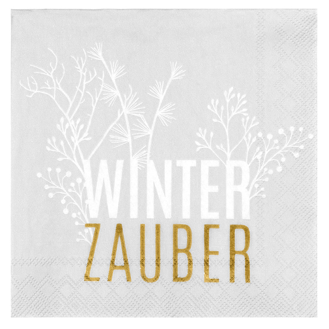 Cocktailservietten 25x25cm " Winterzauber " von räder design - Weihnachten Weihnachtsdekoration