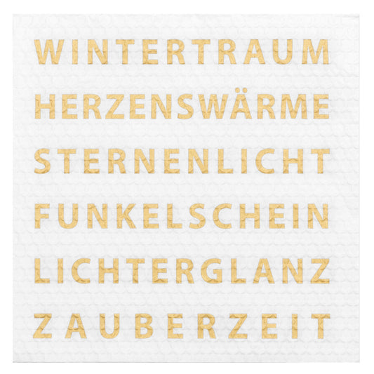 Servietten 33x33 cm "Wintertraum" von räder design - Weihnachten Weihnachtsdekoration
