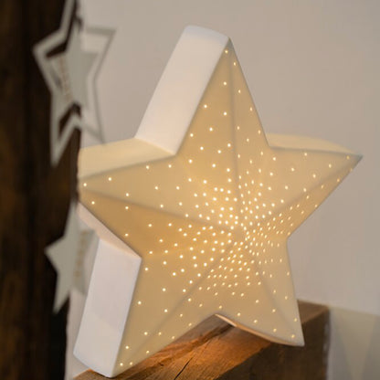 Sternleuchte Stern mit E14 Fassung von räder design - Highlight für die Festtage und Adventstage