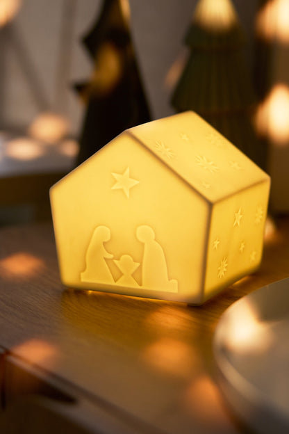 LED Weihnachtslampe Krippe Haus von räder Design – Stimmungsvolle Weihnachtsdeko