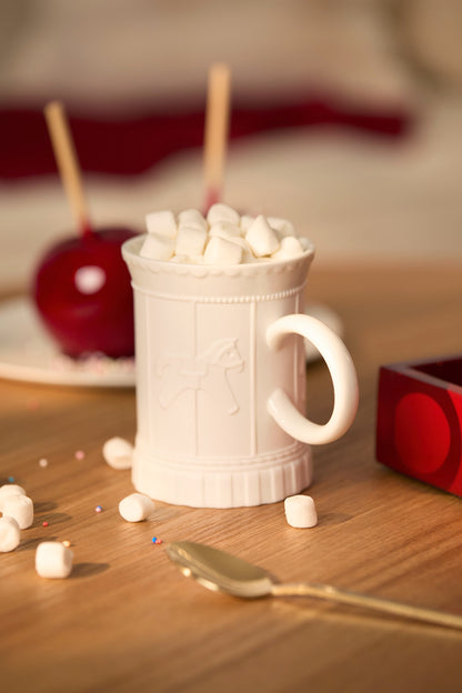 Karussell Tasse Streifen von räder Design – Stilvolle Porzellantasse