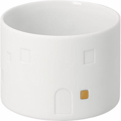 Häuser Vase dekoratives Highlight von räder design (Maße: D.8,4cm H.11,2cm)