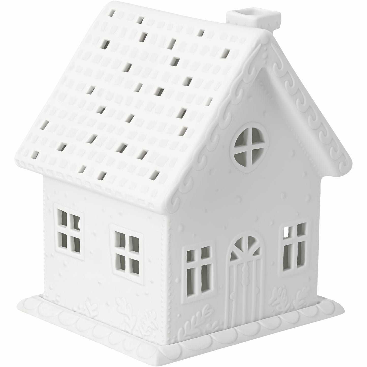 Lichthaus Ranken von räder design – Elegantes Porzellanhaus mit filigranem Rankendekor